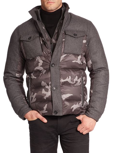 michael kors suede camo jacket|Michael Kors jackets outlet.